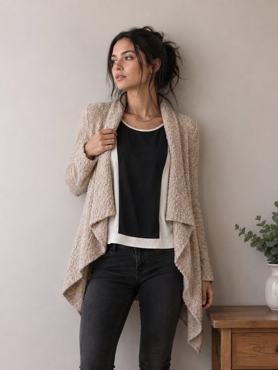 Papaya Sweaters - Fluffy Cardigan